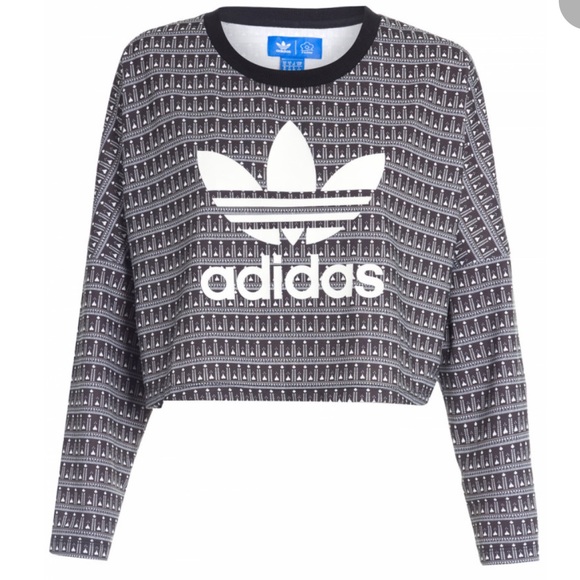ADIDAS ORIGINALS | Pavao Crop Sweatshirt - Picture 1 of 5
